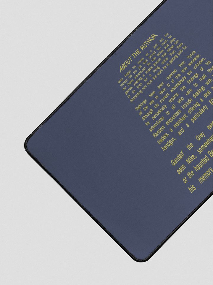 About the Author, the computer mat product image (2)