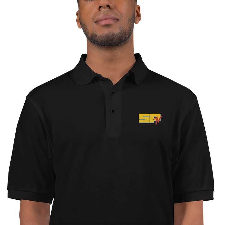 SPTV Logo Soft Cotton Polo - Embroidered product image (1)