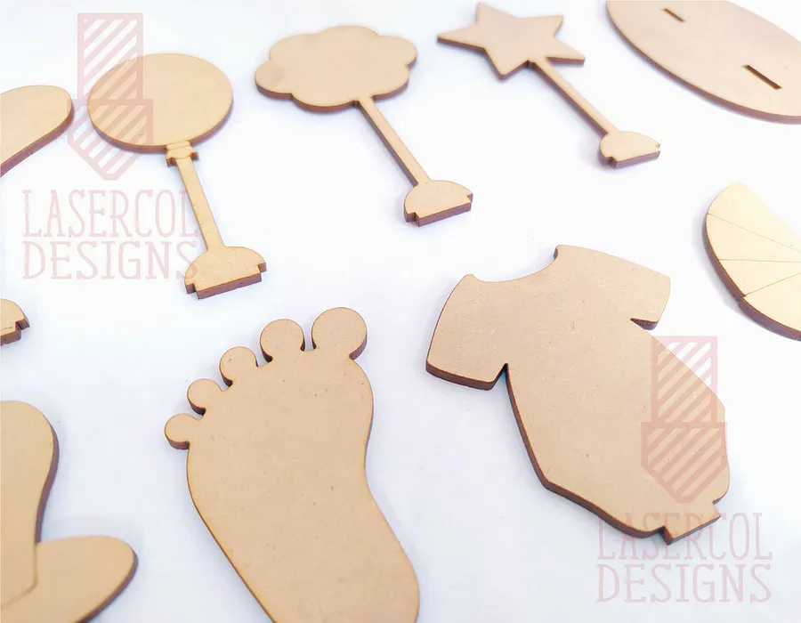 Baby Shower Gift- Laser Cut Files product image (5)