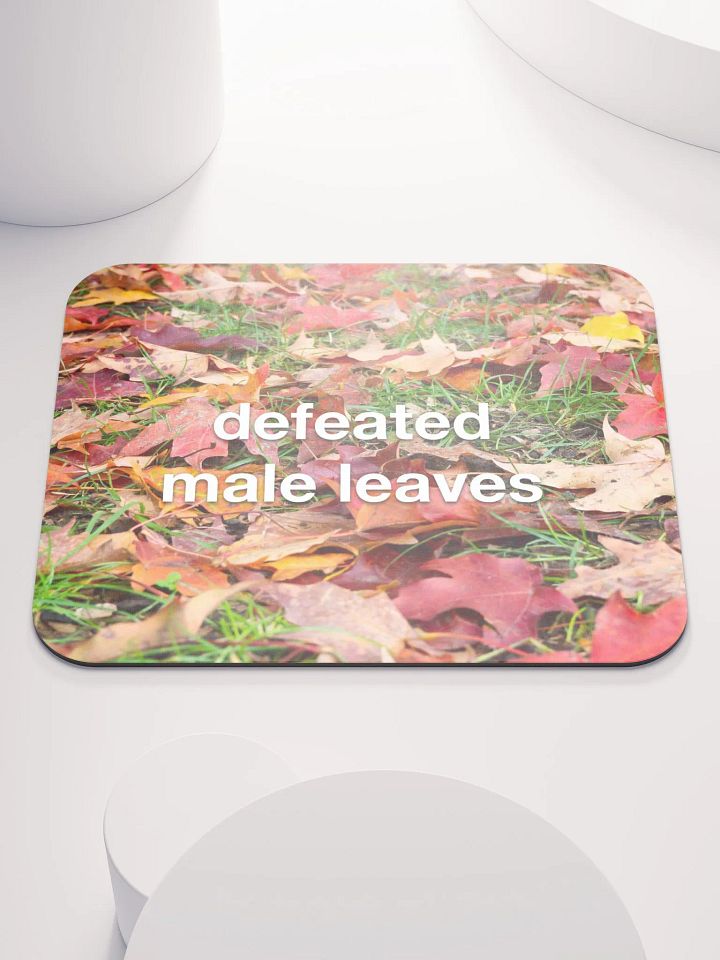 Leaves Pun Mousemat product image (1)