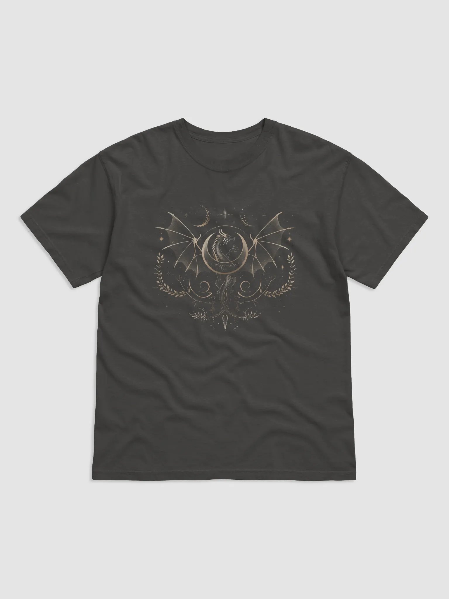 Mystic Dragon Moon Design No 2 - T-Shirt product image (7)