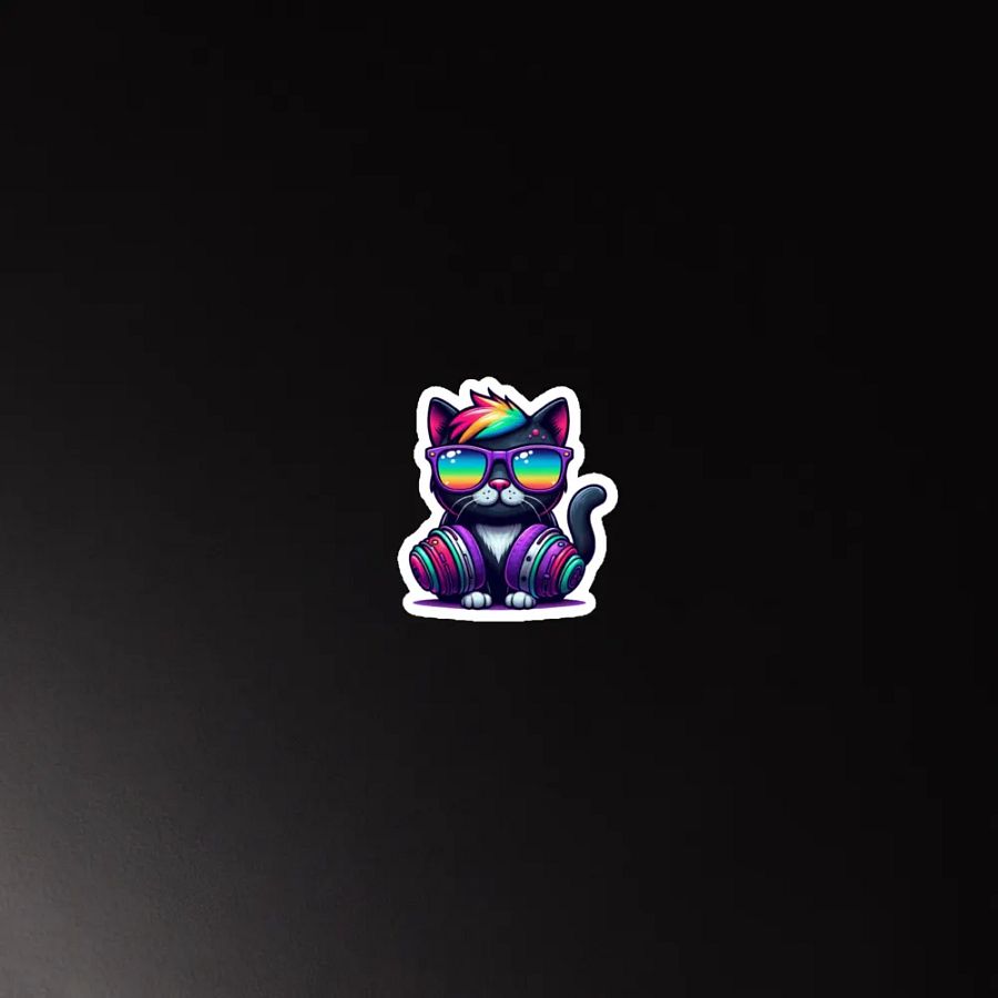 Cool Cat magnet product image (5)