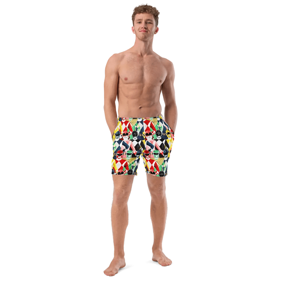 Retro Rangers All-Over Swim Trunks product image (10)