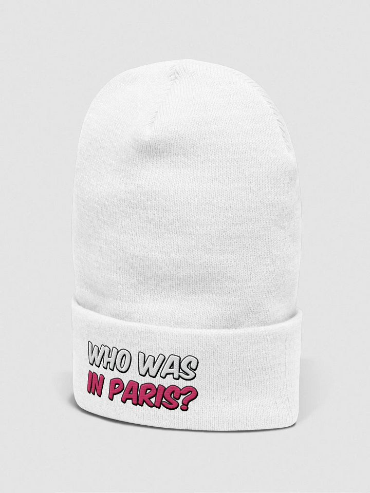 Who Was In Paris? Beanie product image (2)