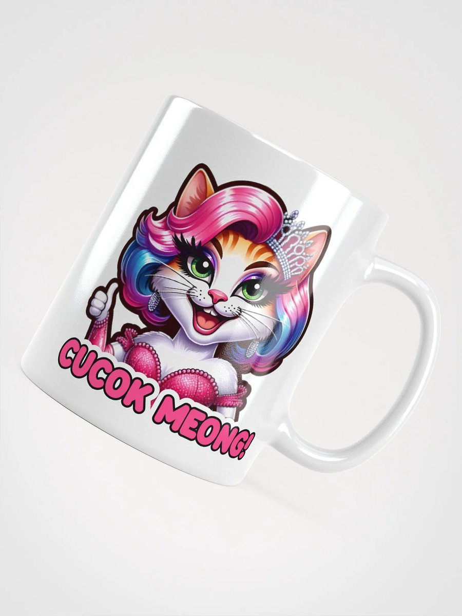 Cucok Meong! White Glossy Mug product image (11)