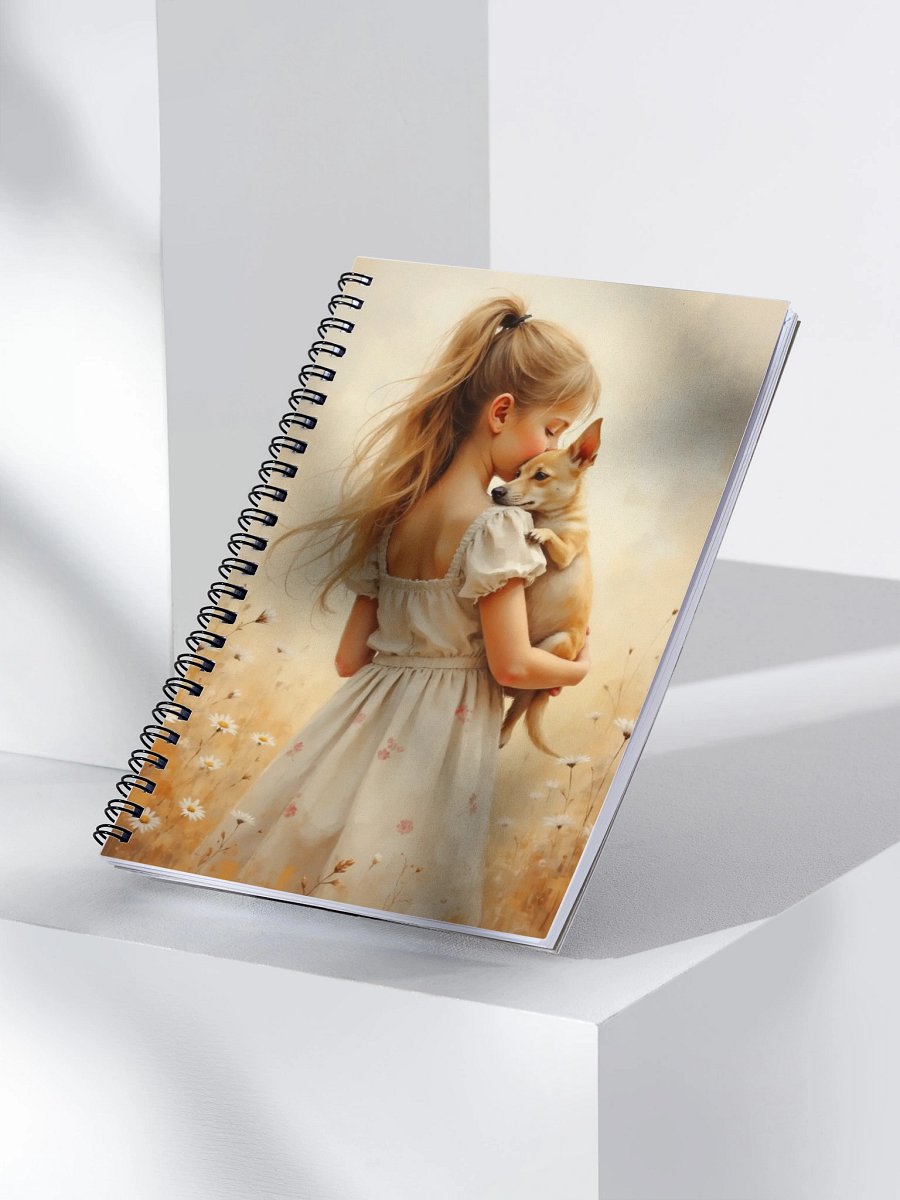 Potcake Puppy & Little Girl product image (3)