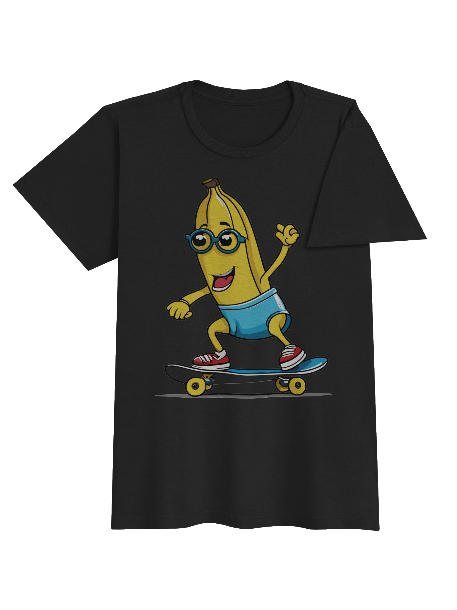 Skateboarding Banana Women's Tee product image (4)