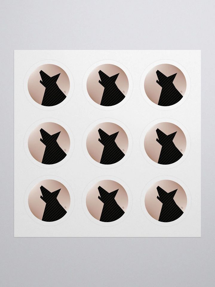 Full Moon Wolf - Sticker Set product image (1)
