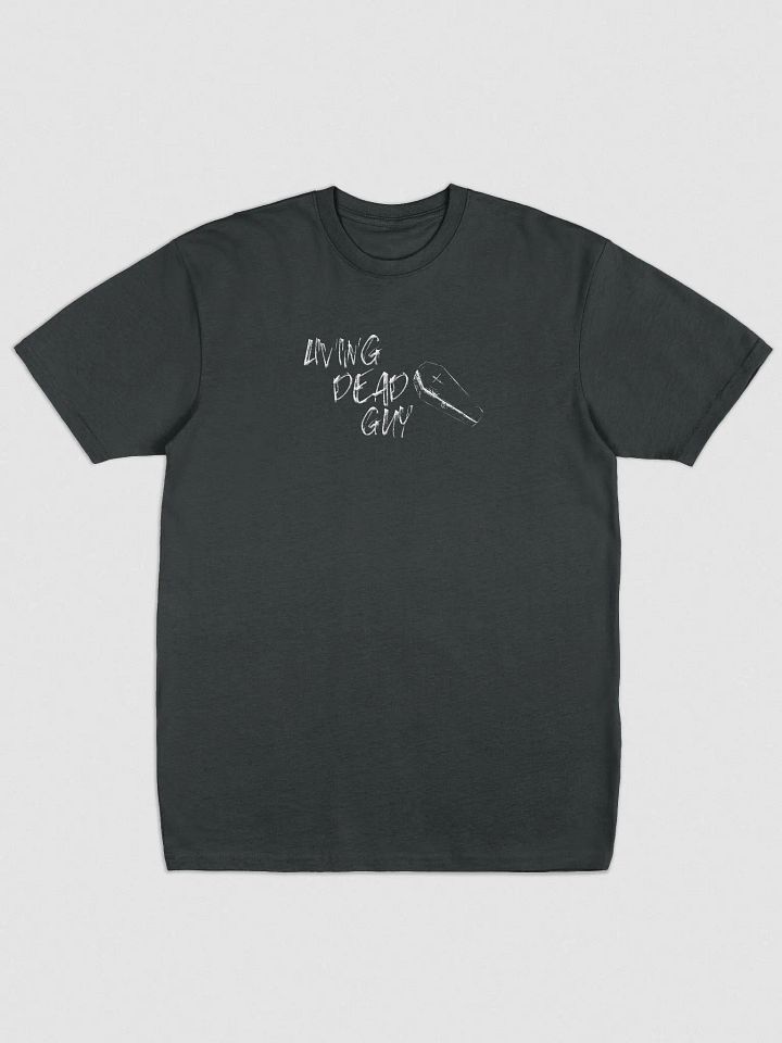 MENS embroidered LDG black tee product image (2)