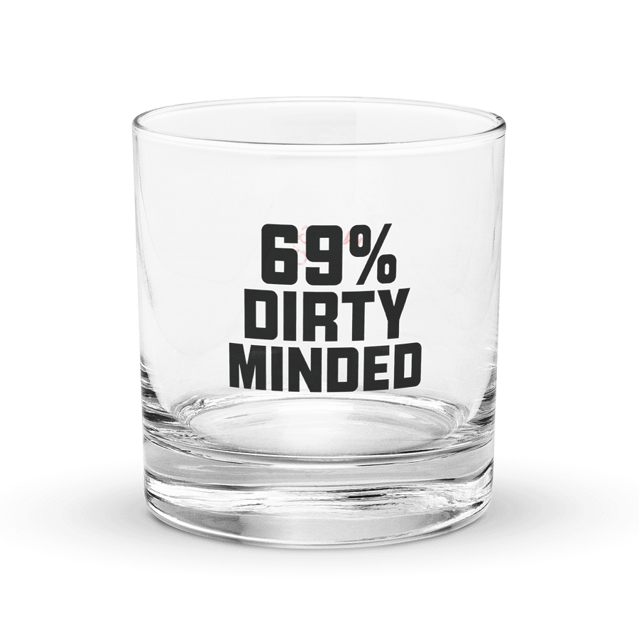 Dirty Minded Rocks Glass product image (1)