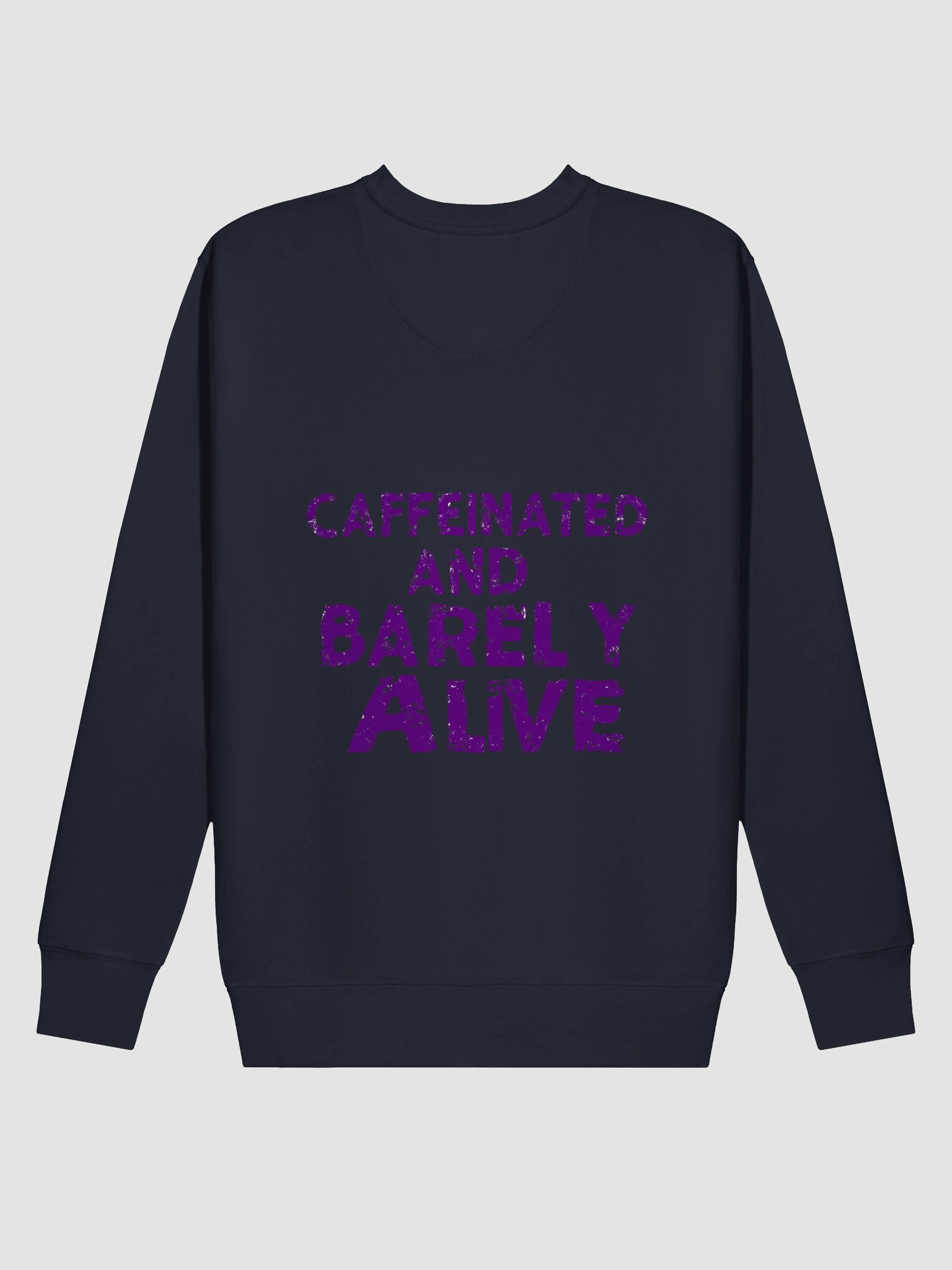CupcakeDiva80 Caffeinated Logo unisex Jumper product image (49)
