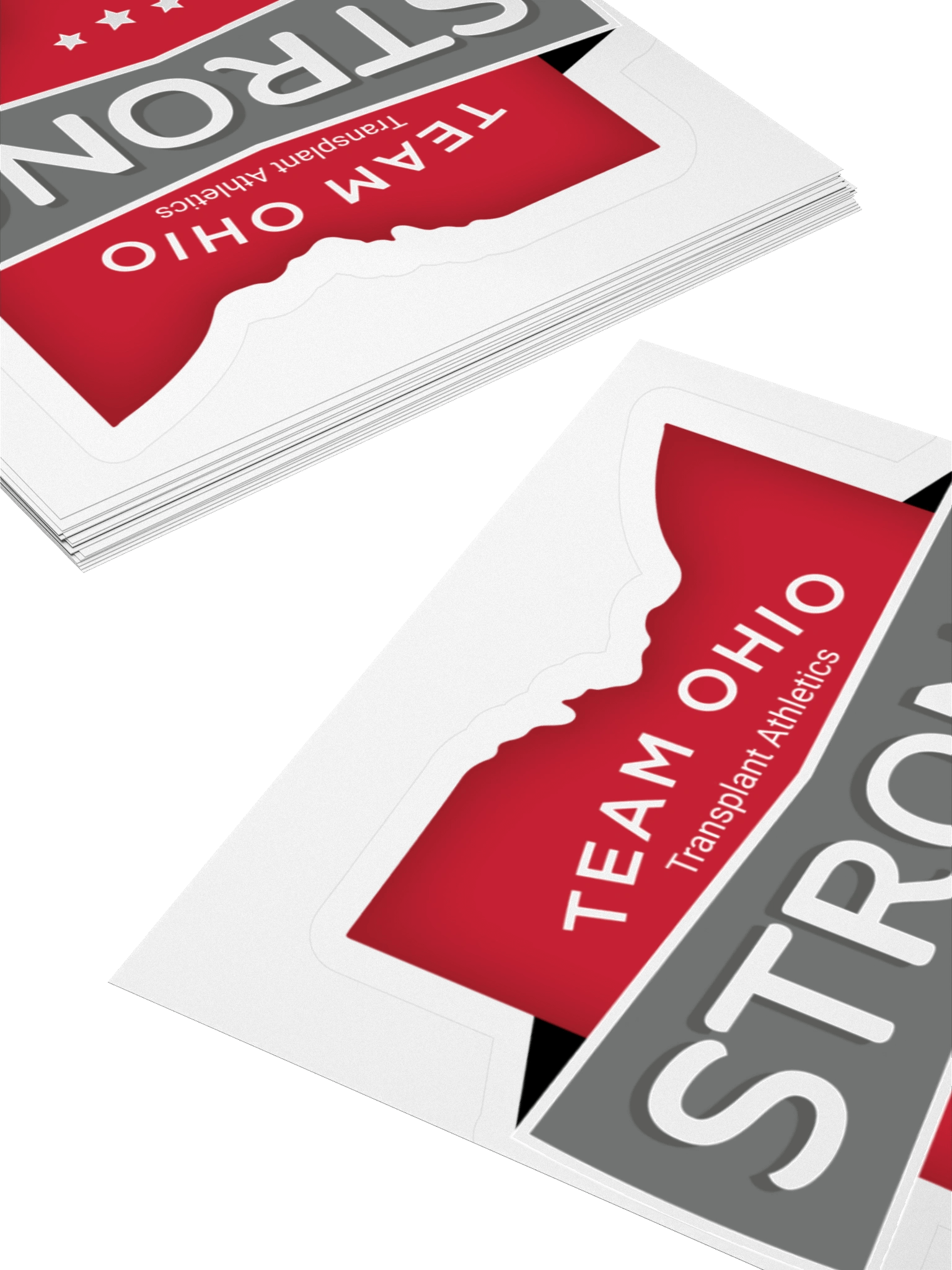 Ohio Strong Kiss Cut Stickers product image (11)