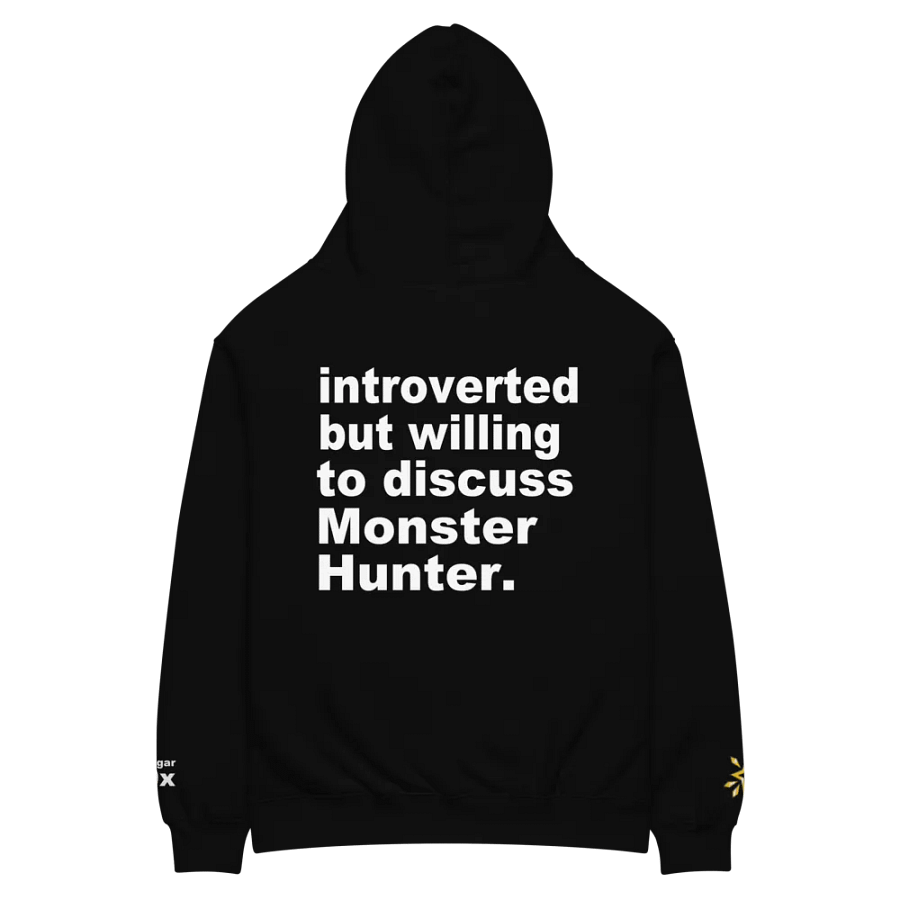 introverted monstie huntie hoodie product image (4)