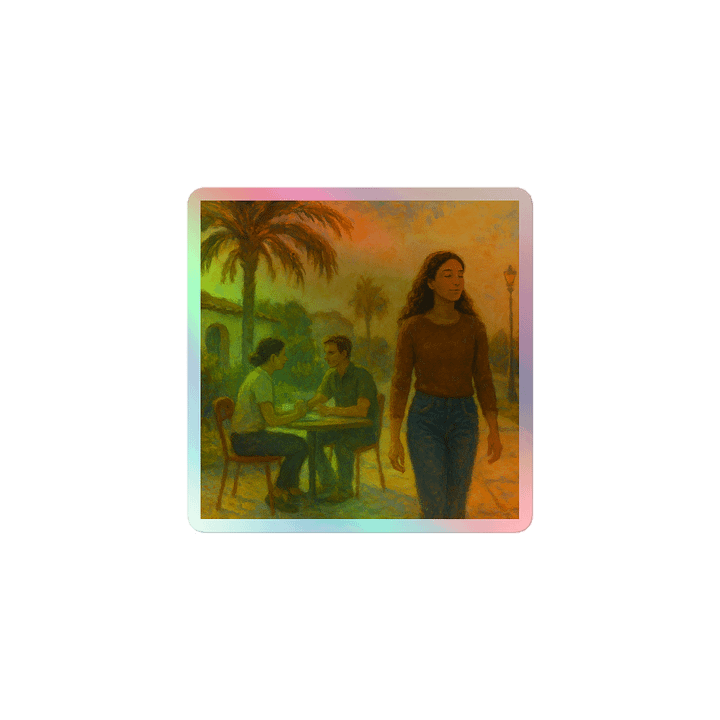 Track 10 – Siempre | Holographic Sticker product image (1)