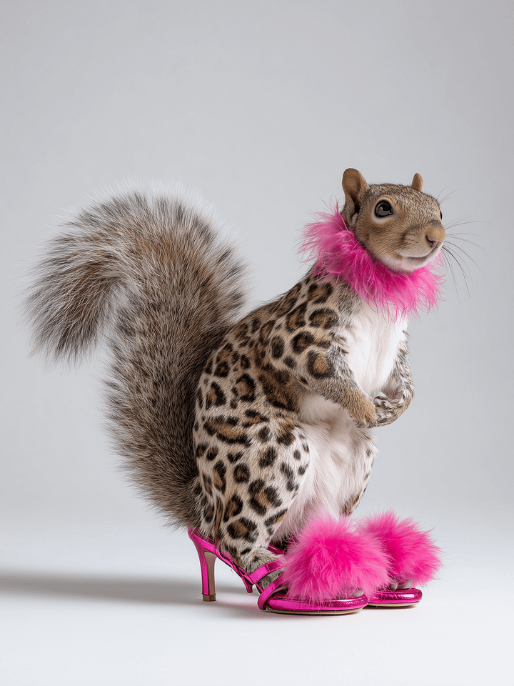 Glam Squirrel - High-Res Image Download product image (1)