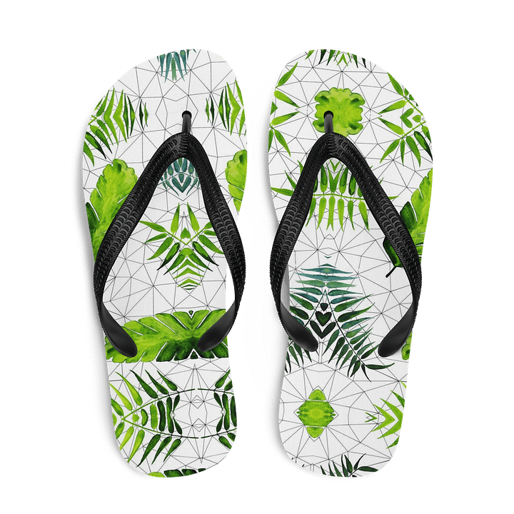 Tropical Leaf Flip-flops product image (2)
