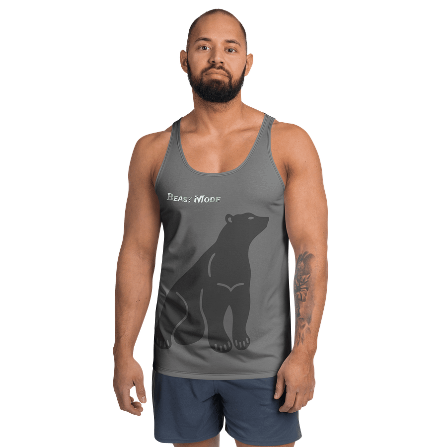 Beast Mode Bear Tank Top product image (1)