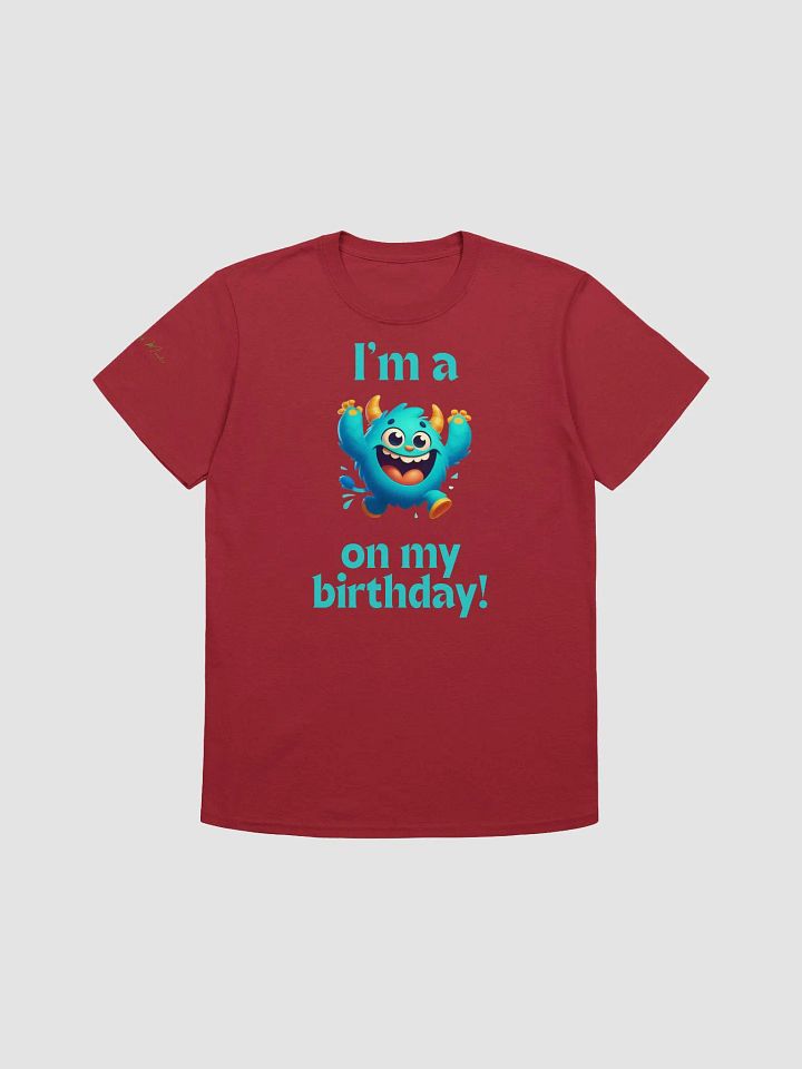 Funny Blue Monster T-shirt product image (1)