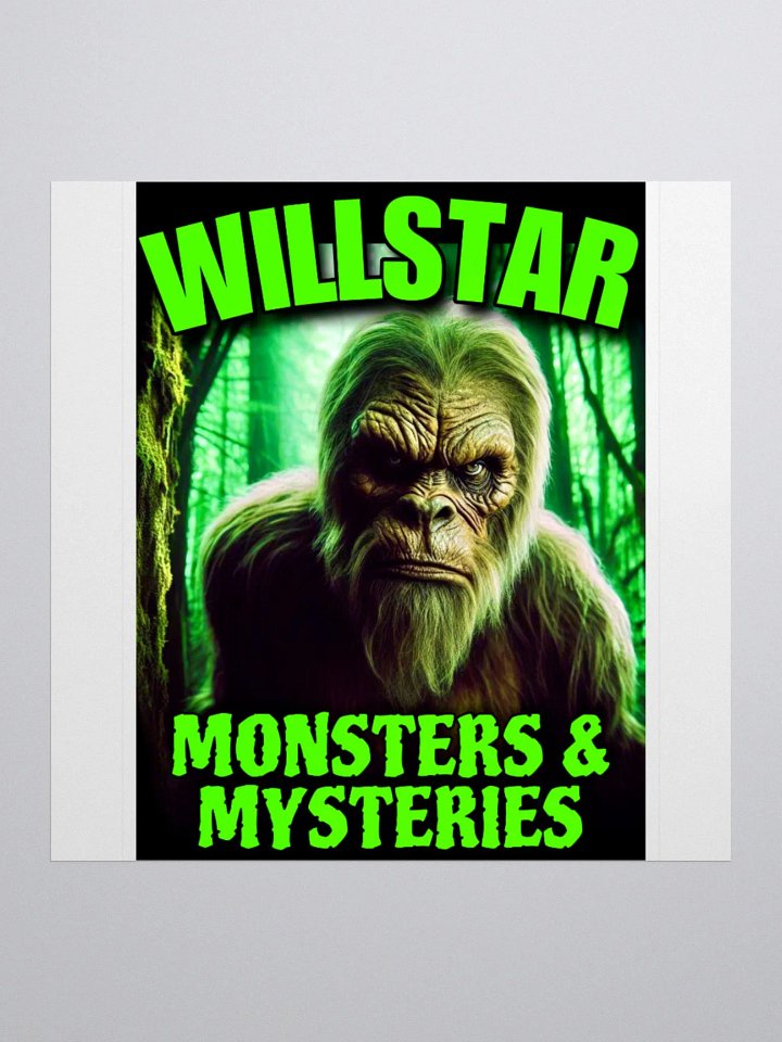 Willstar Bigfoot Kiss Cut Stickers product image (2)