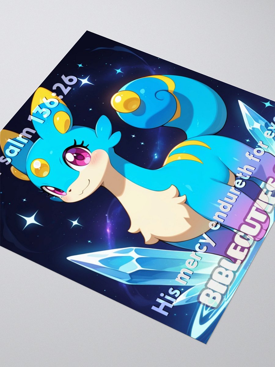 Bible Cuties Tina - His mercy endureth forever Sticker product image (6)