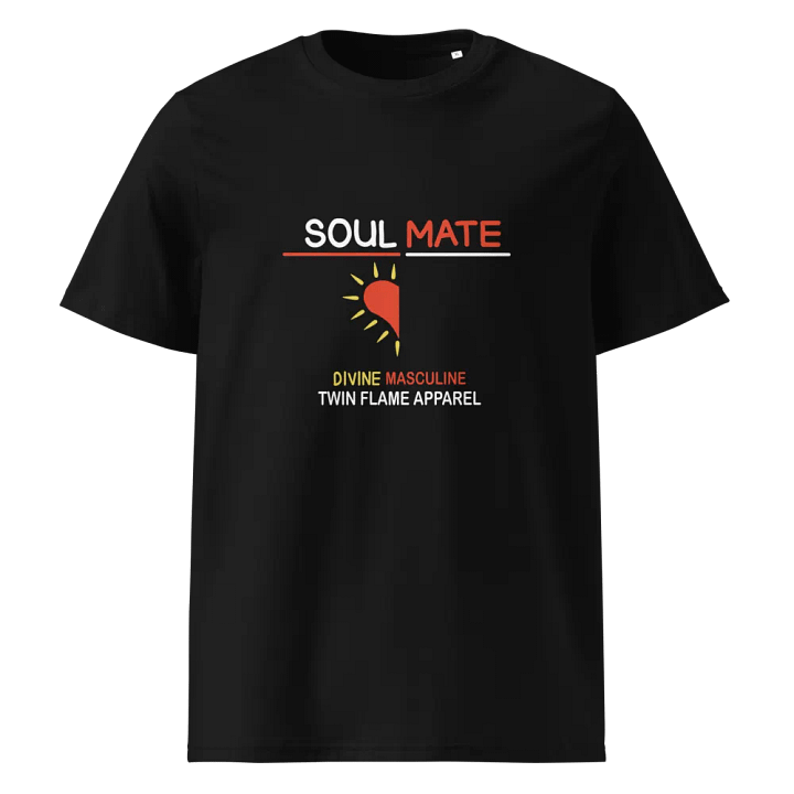 'Soul Mate Divine Masculine' Organic Cotton T-Shirt product image (1)