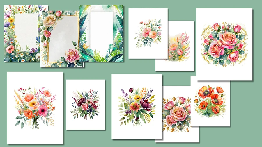Blooming Brilliant - Designing With Flowers Graphics and Guide product image (7)