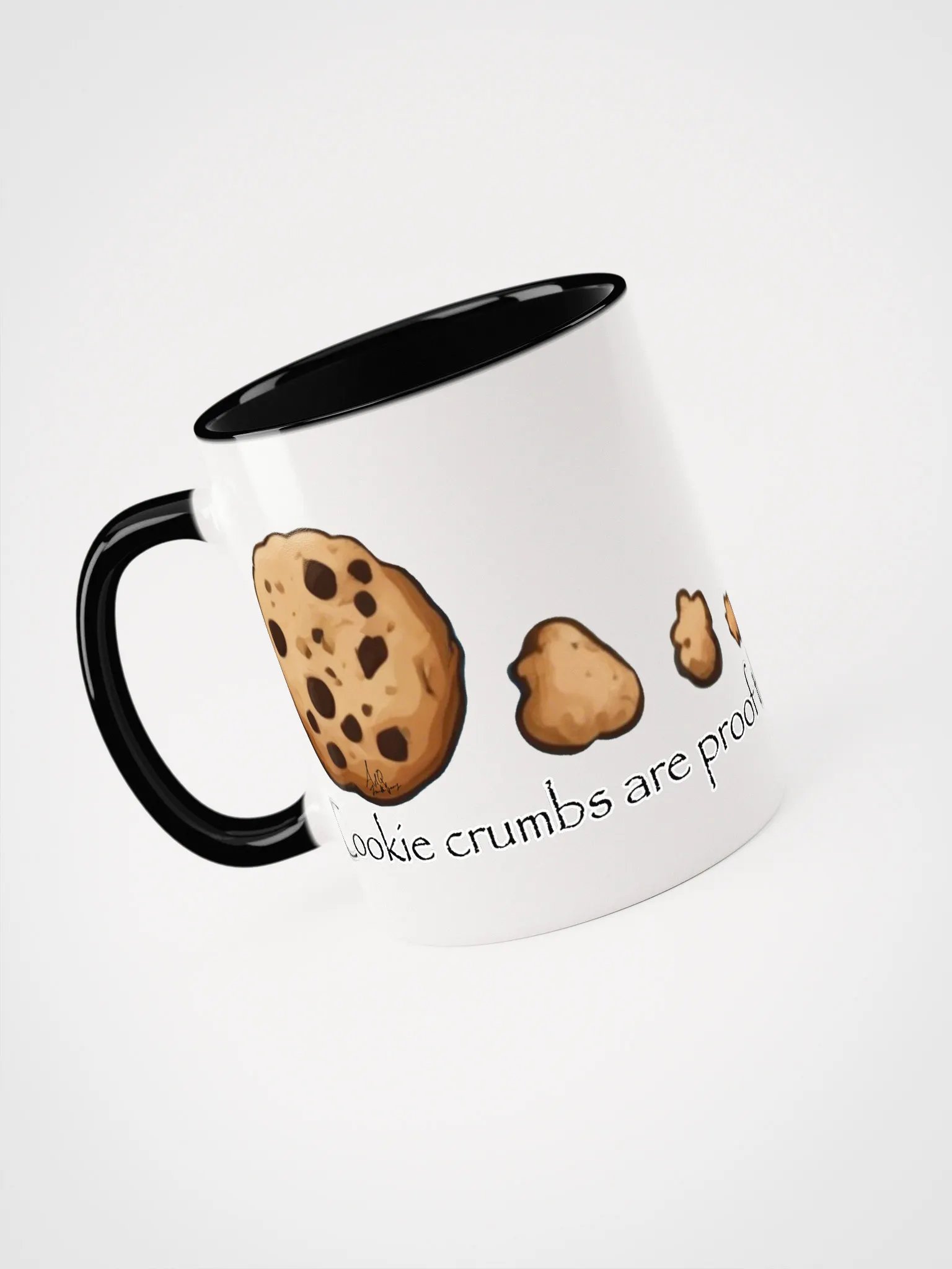 Cookie Crumbs Are Proof That Happiness Exists COLORED MUG product image (1)
