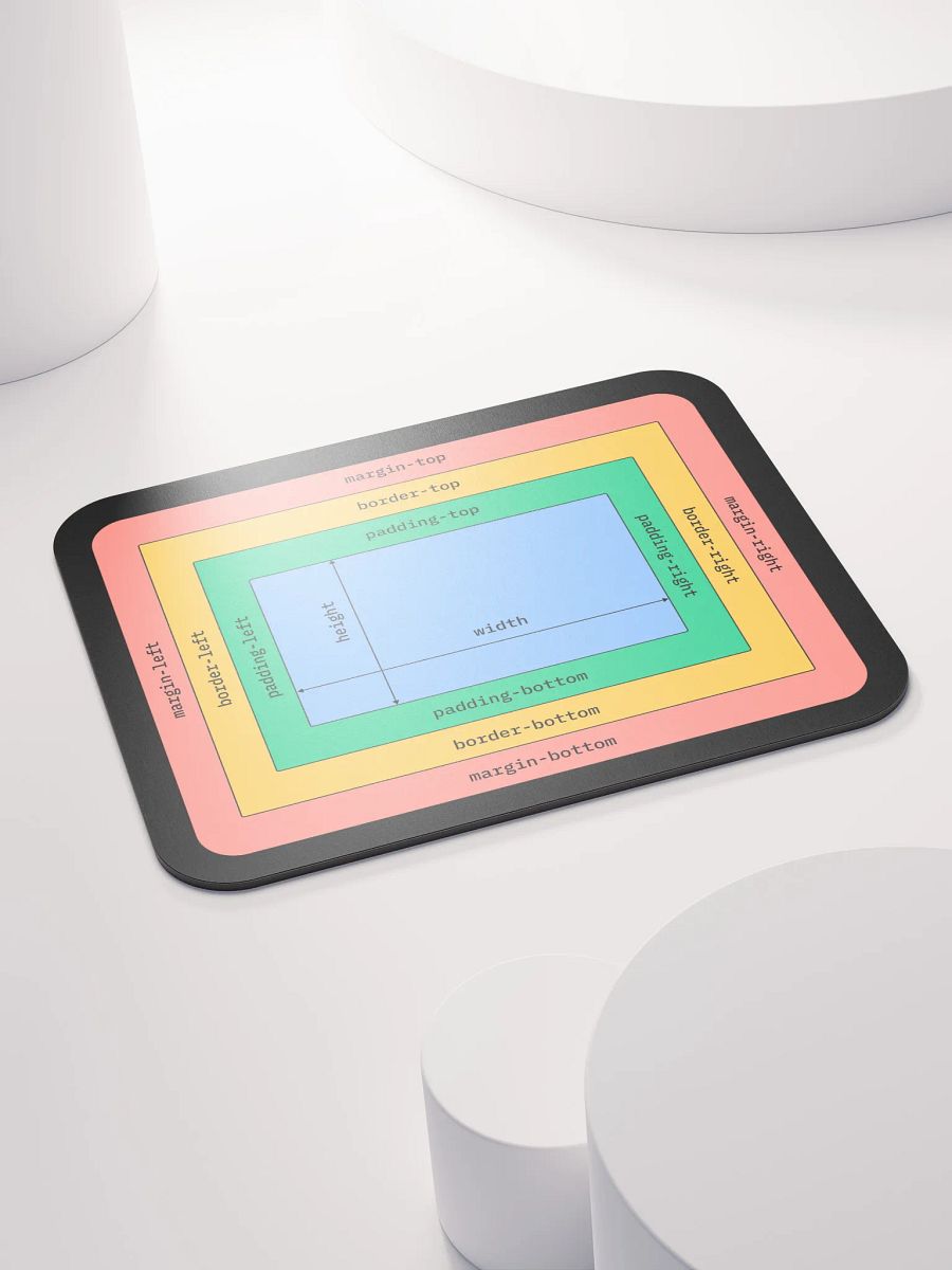 CSS box model mouse pad product image (4)