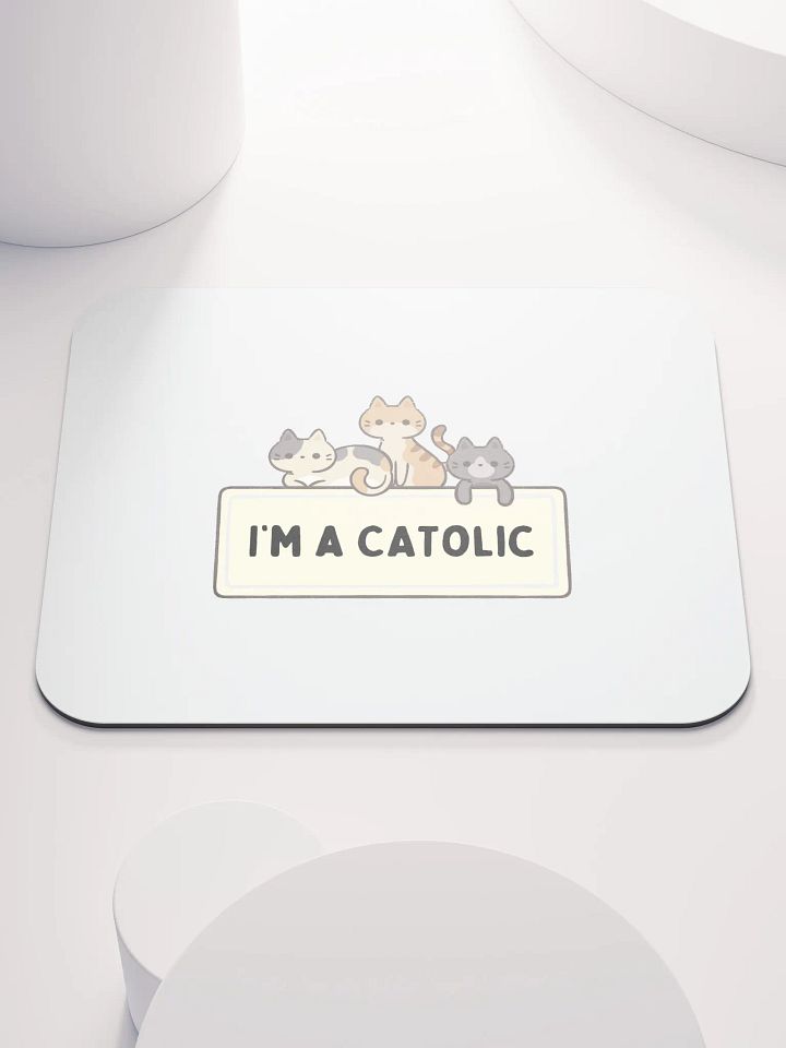 CATolic Cartoon Mouse Pad product image (1)