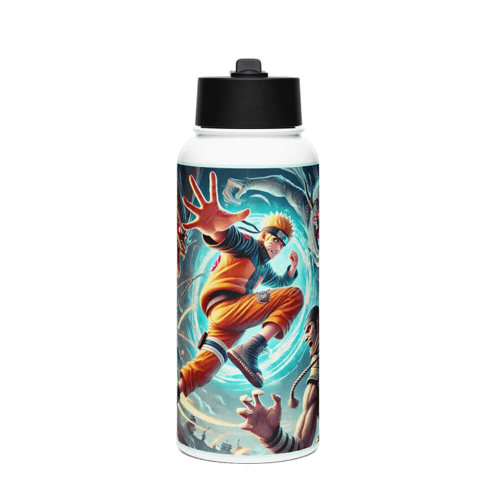 Epic Battle Stainless Steel Water Bottle product image (1)