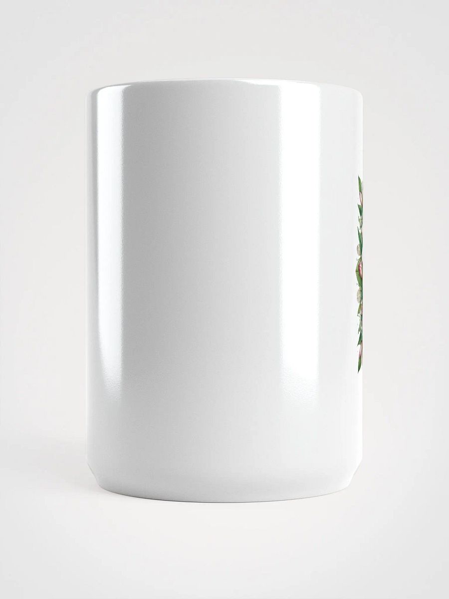 Symmetrical Lily Bliss Mug | AI Design flower product image (5)