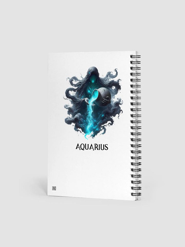 Mythical Aquarius Spiral Notebook product image (2)