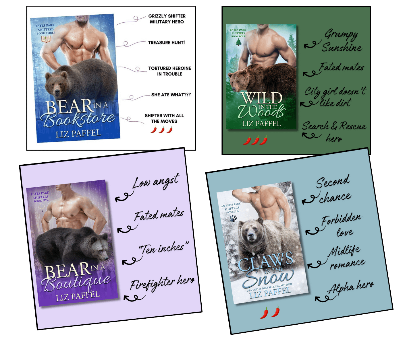 Estes Park Shifters Complete Collection Books 1-6 product image (5)