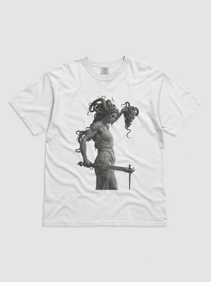 Mythical Medusa Sculpture T-Shirt product image (1)