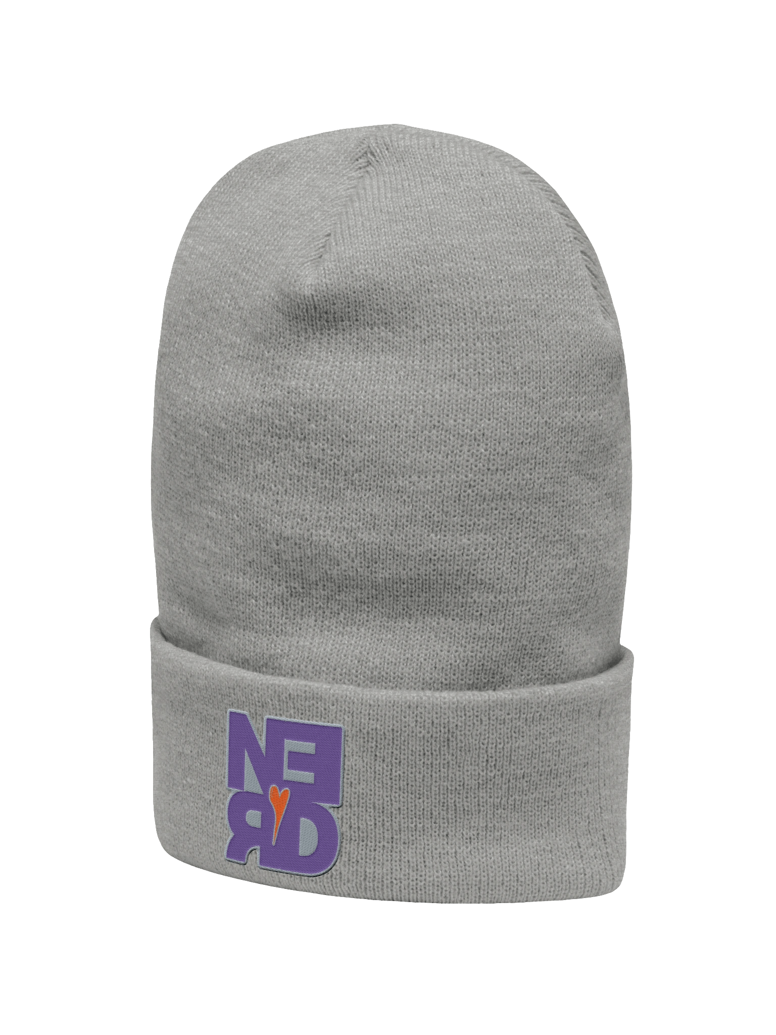 Nerd Heart Embroidered Beanie (Streamer Edition) product image (13)