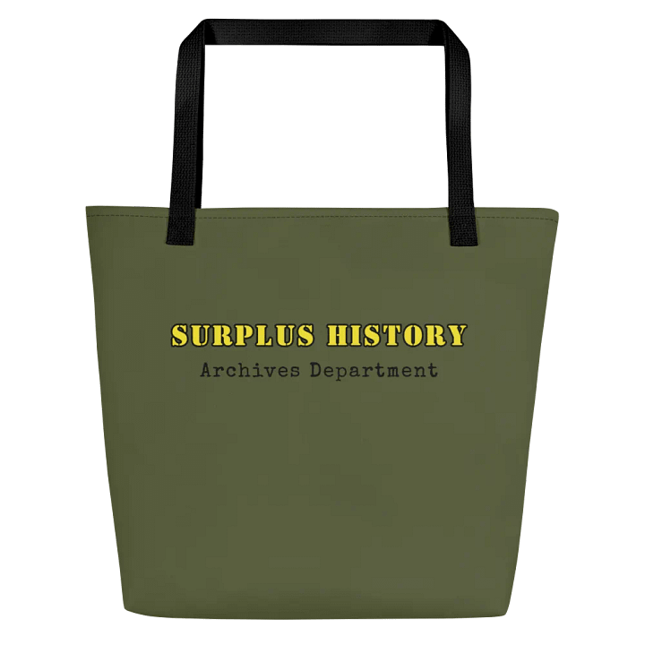 Surplus History Archives Dept. Tote – Olive Drab product image (1)