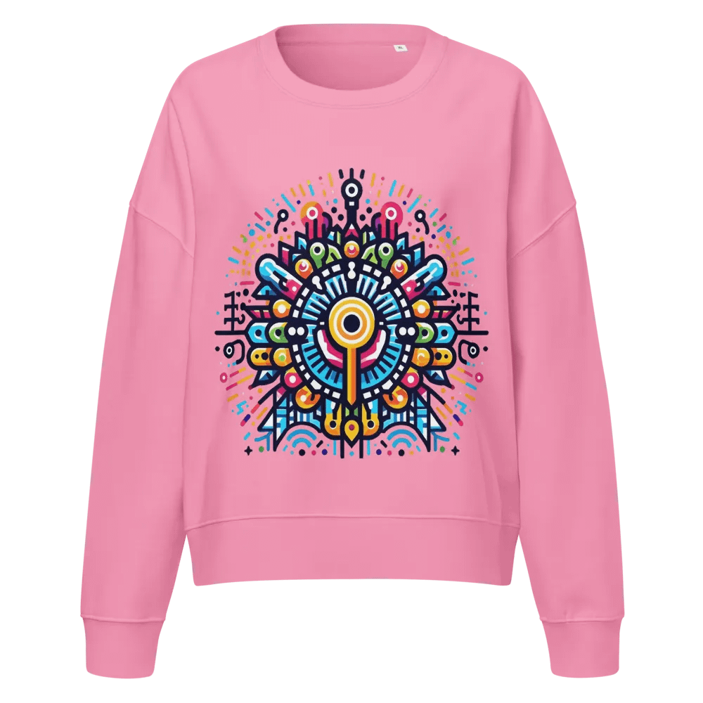 Vibrant Mandala Symmetry Sweatshirt product image (1)