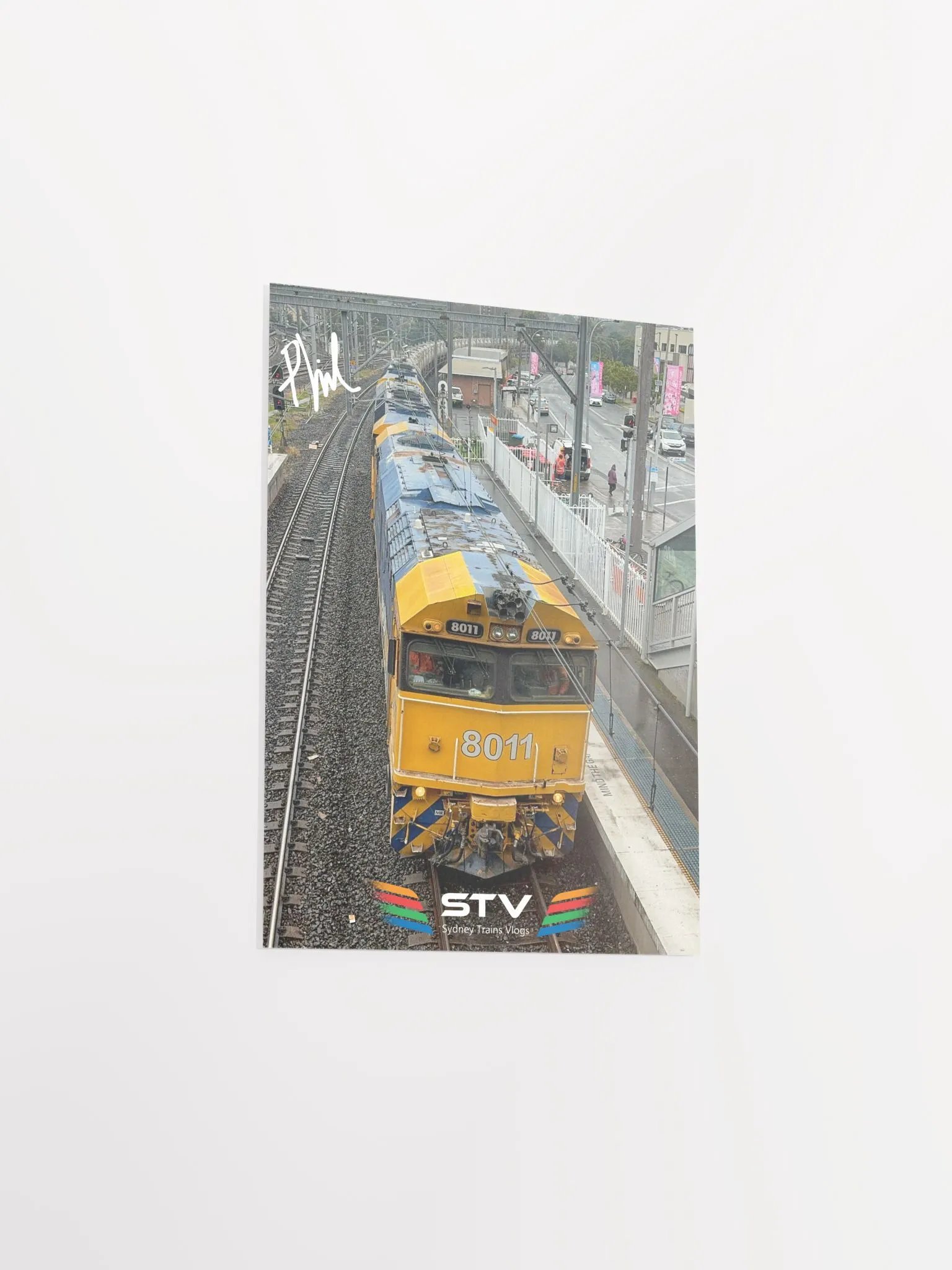 STV Small 5'' x 7'' Poster - 8011 Leading a Train Through Lidcombe product image (3)