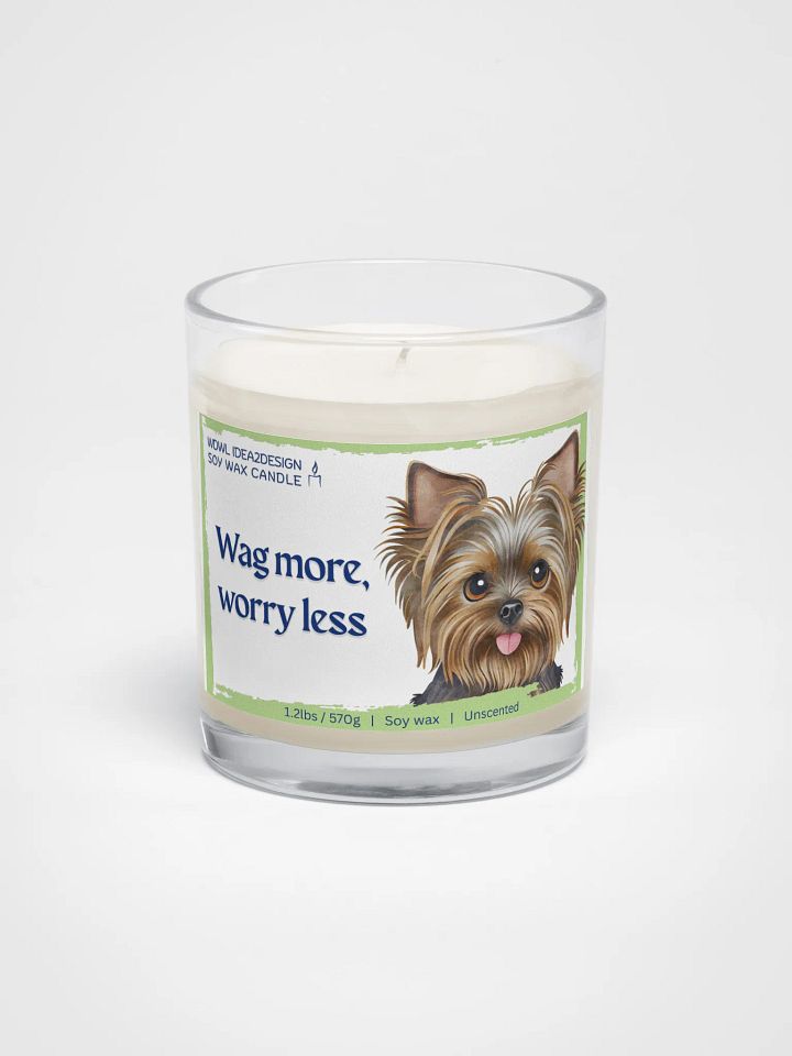 Yorkshire Terrier Dog Lover Best Gift, Large Capacity, Great Value & Eco-Friendly Candle – 1.2 lbs of Pure Serenity product image (1)