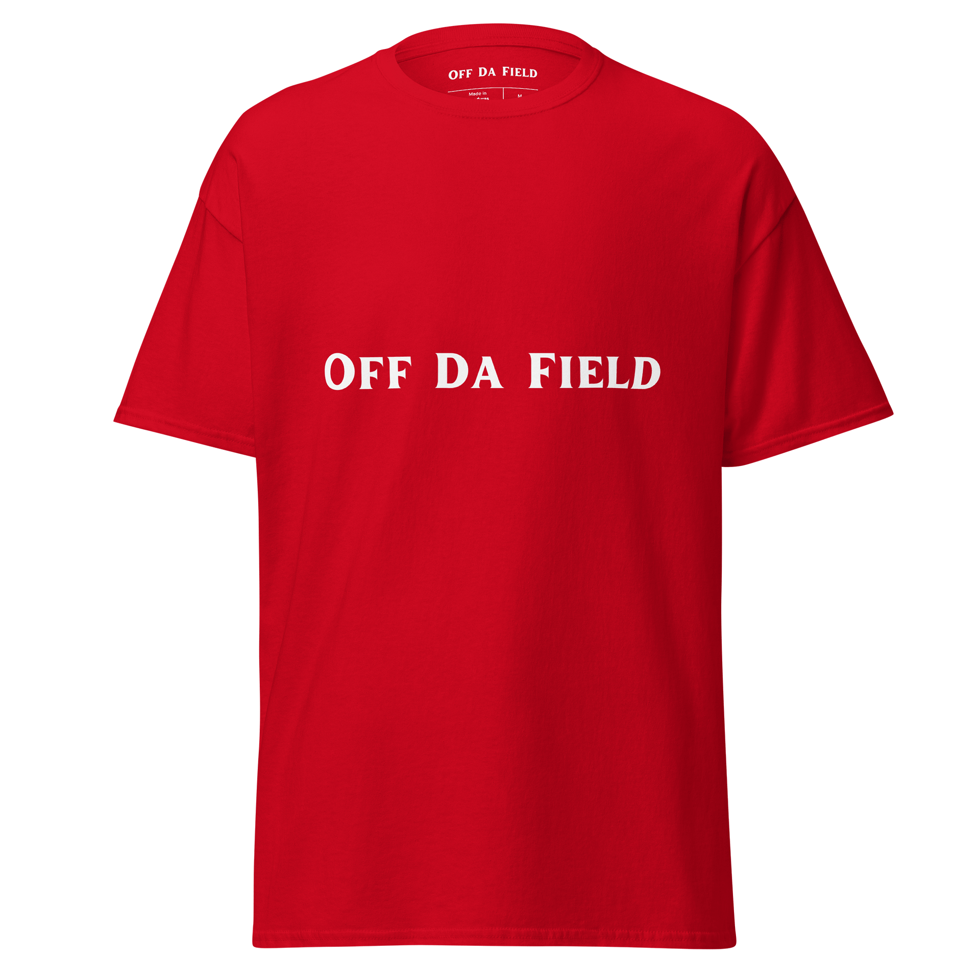 Off Da Field - Red Tee product image (1)