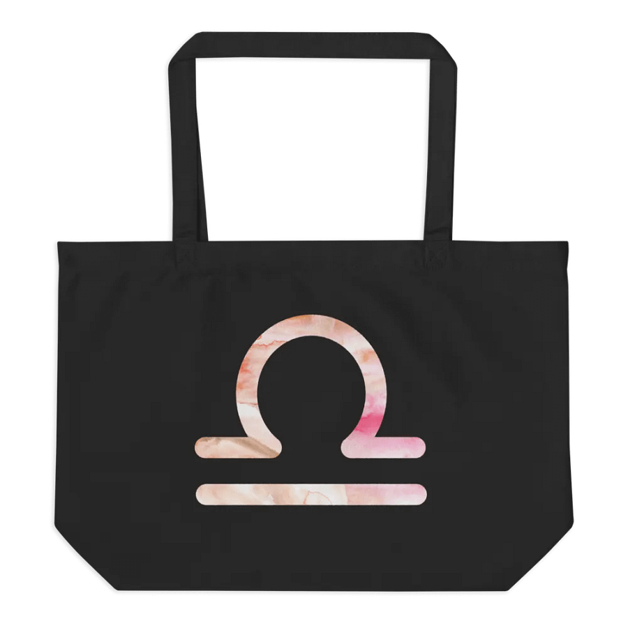 Libra Earth-tone Sigil Cotton Tote product image (6)