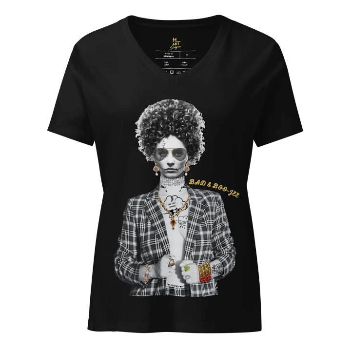 Bad & Boo-Jee Bride Relaxed V-Neck T-Shirt product image (1)