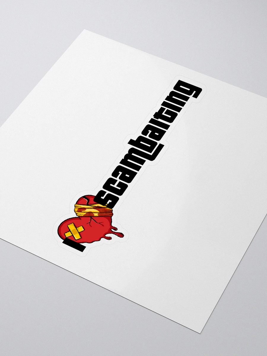 I Heart Scambaiting Vinyl Kiss Cut Sticker product image (3)