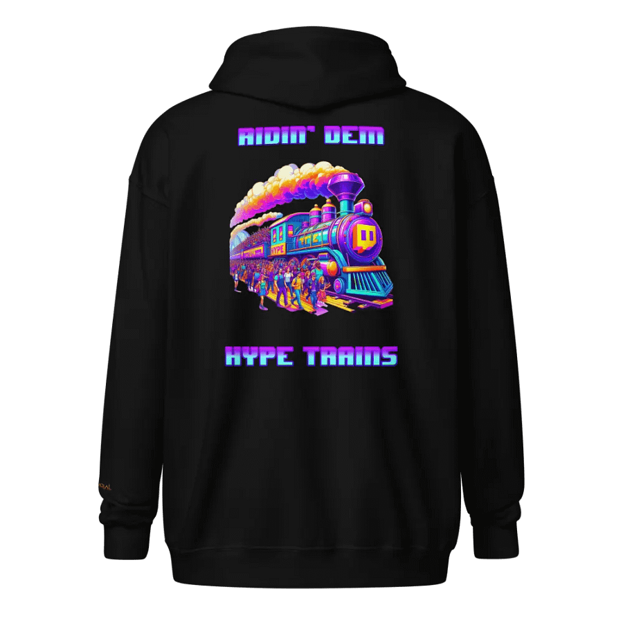 Ridin Dem Trains Hoodie Zip product image (1)