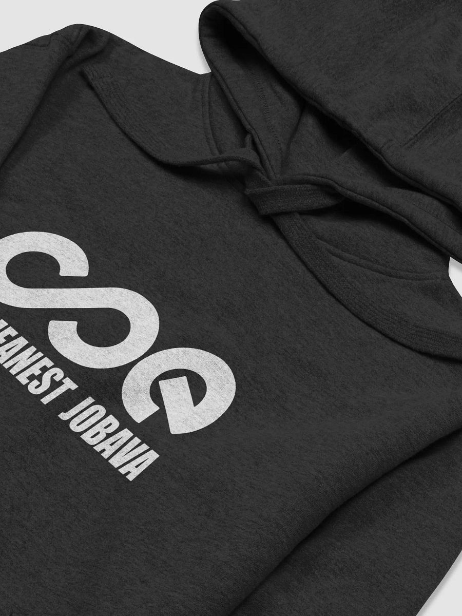 MEANEST JOBAVA WHITE LOGO HOODIE product image (5)