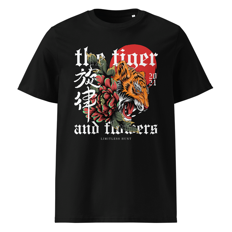 tiger flower soft unisex printed t-shirt product image (7)