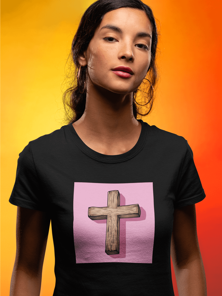 "Rustic Cross" Simple Faith T-Shirt product image (1)