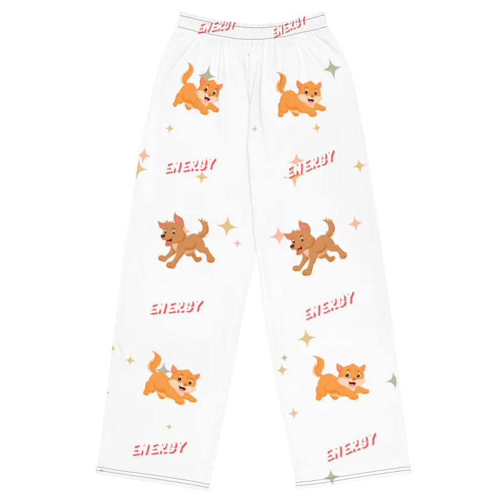 Energetic Pup Parade Wide-Leg Pants product image (1)