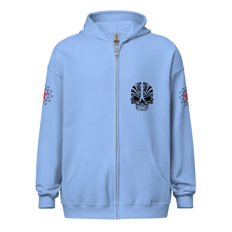 Tribal Skull Zip Hoodie product image (10)