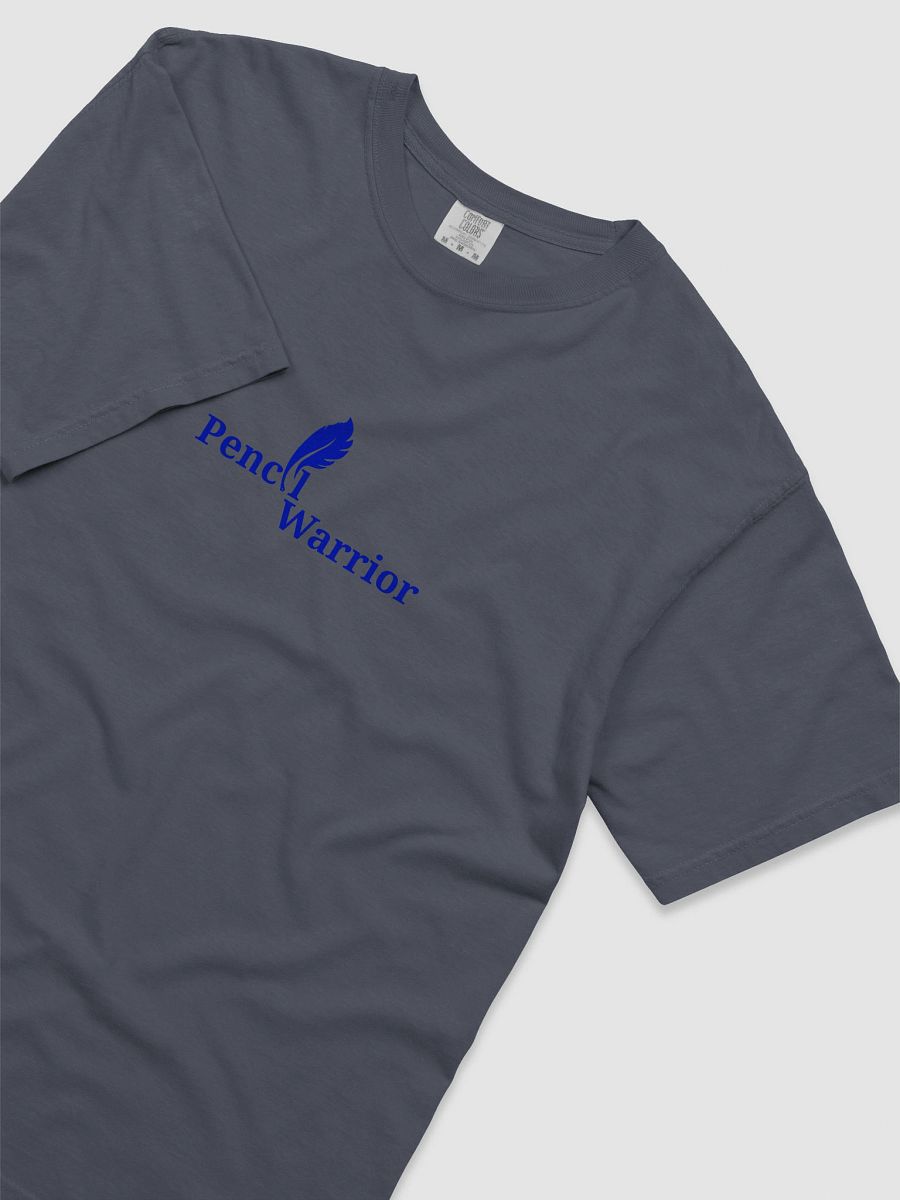Pencil Warrior Blue Feather T-Shirt product image (3)